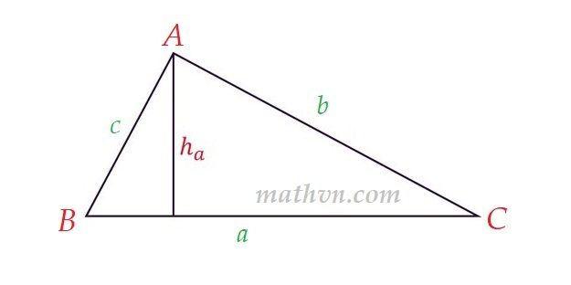 các công thức tính diện tích tam giác-0