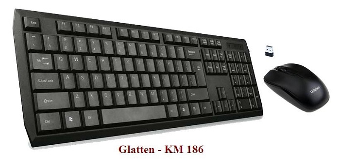 Bàn phím không dây Glatten K-186
