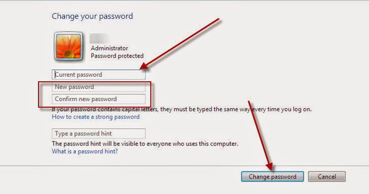 cách cài mật khẩu máy tính bàn-1
