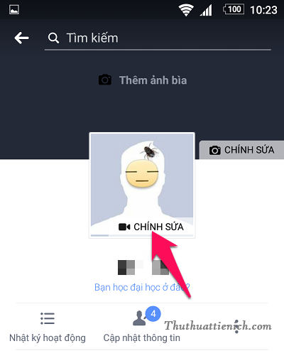 cách đổi avatar trên facebook-1